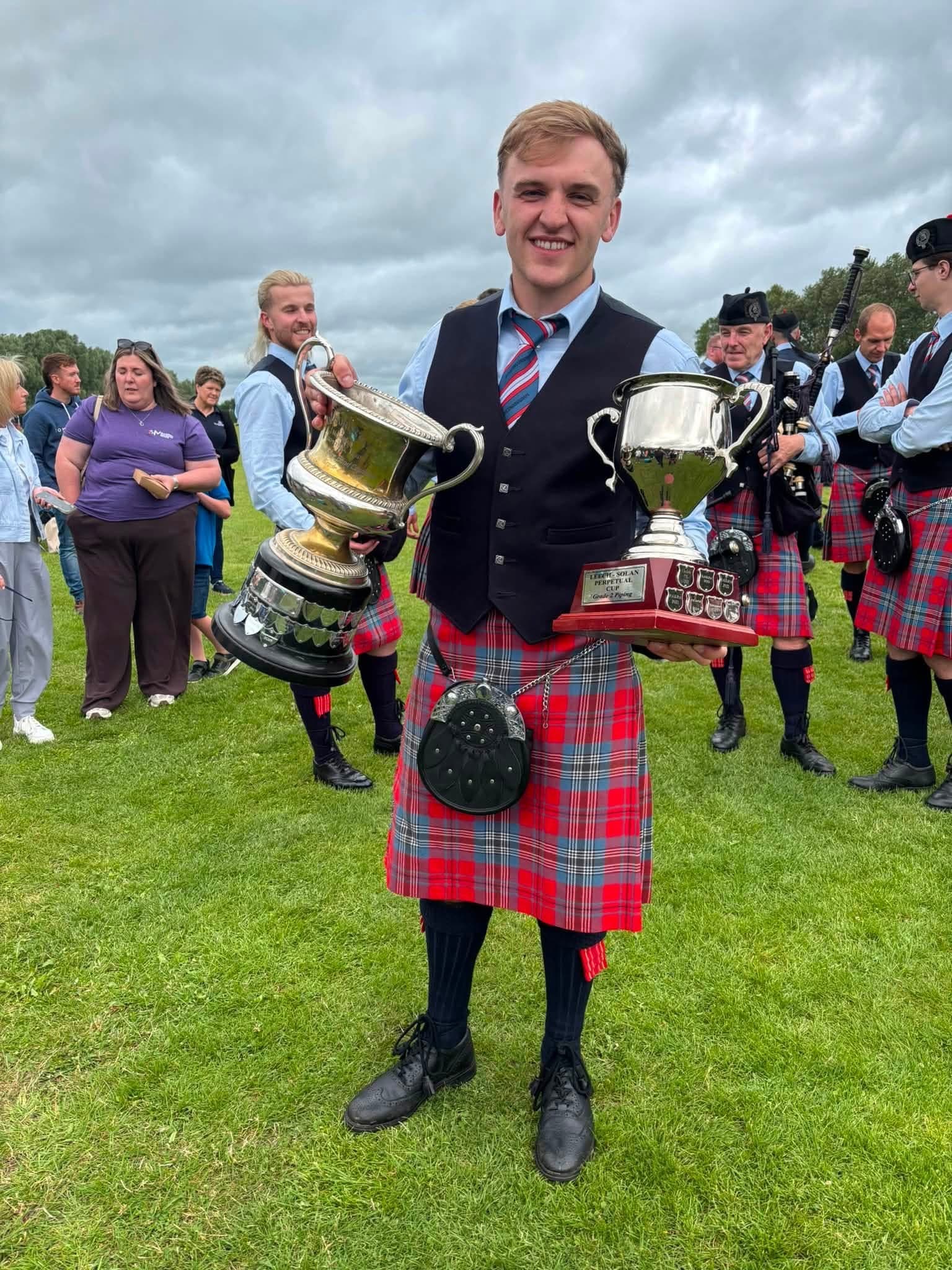 Jamie McSparron Bagpiping